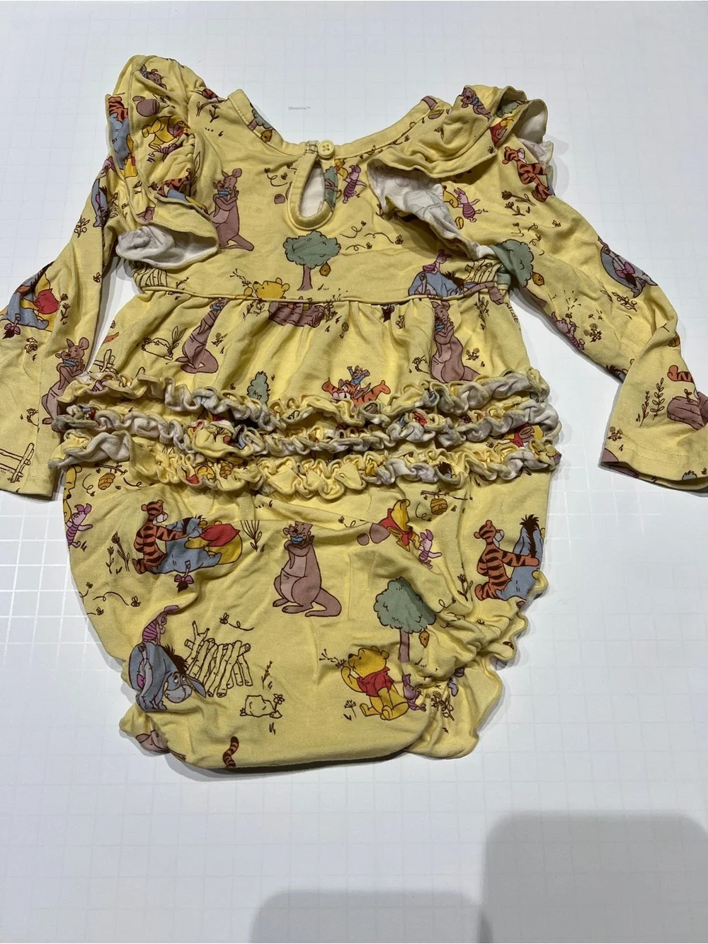 6-12m Little Sleepies Winnie the Pooh Bubble Romper